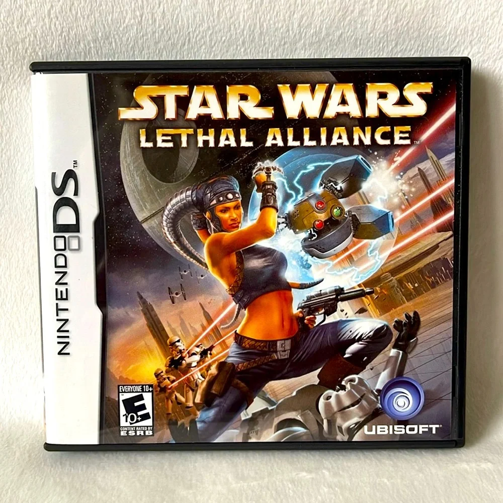 Nintendo DS Star Wars Lethal Alliance Video Game Complete w/Case & Manual